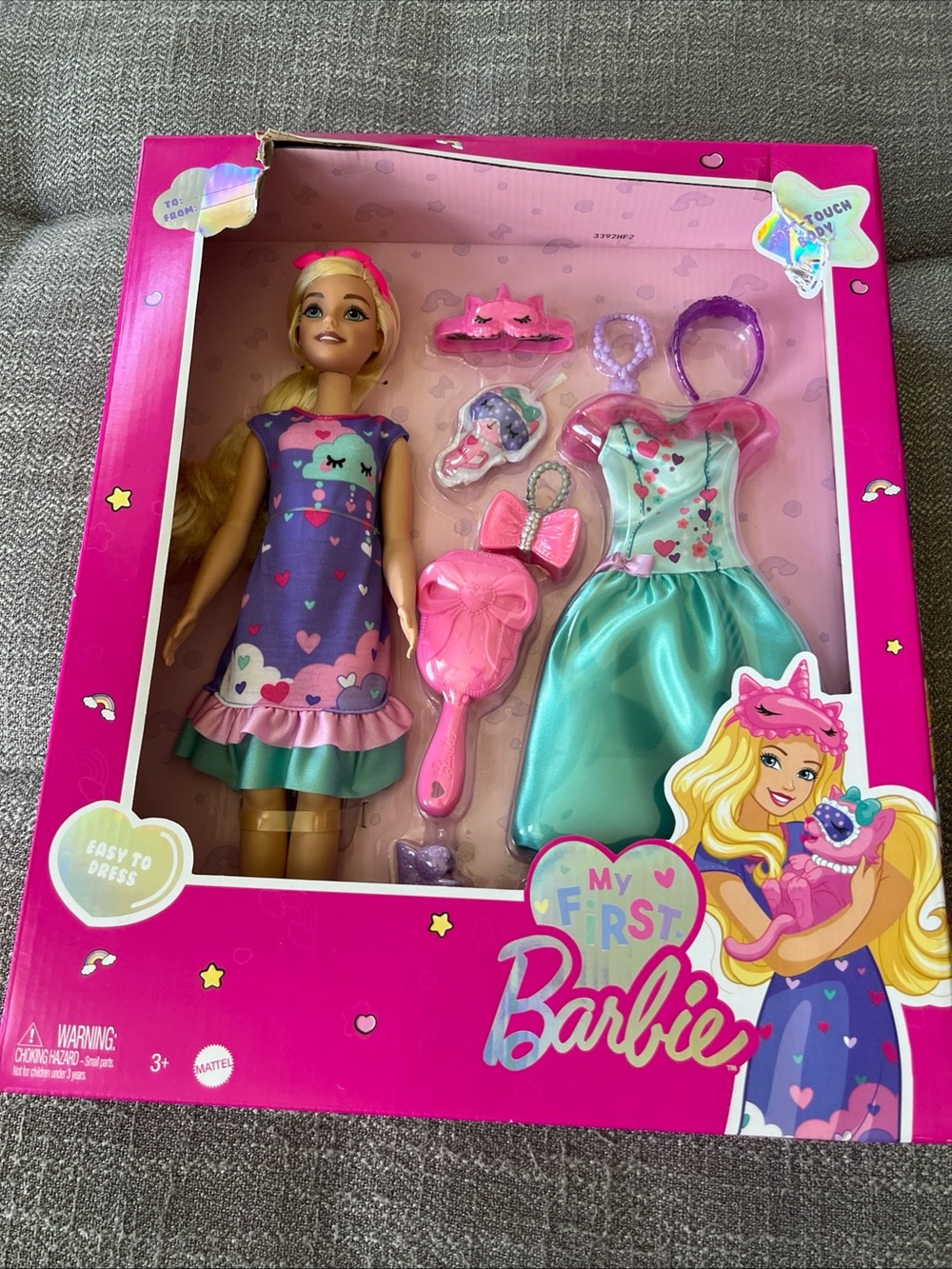 My First Barbie Malibu Deluxe Doll 34cm